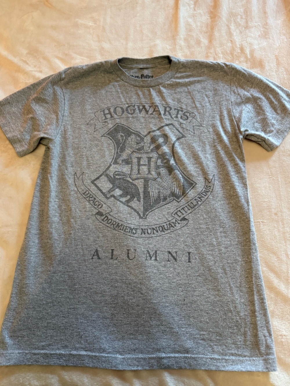 Warner Bros. Gray Hogwarts Alumni Short-Sleeve Tee